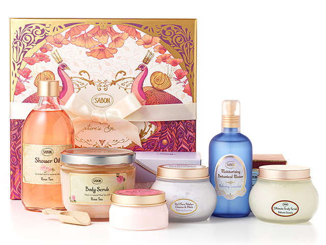 SABON ベストコスメ受賞アイテムを詰め合わせた、ニューイヤー限定 