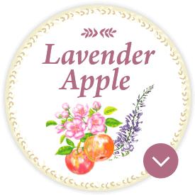 Lavender Apple 笑顔あふれる朝を彩るリンゴ