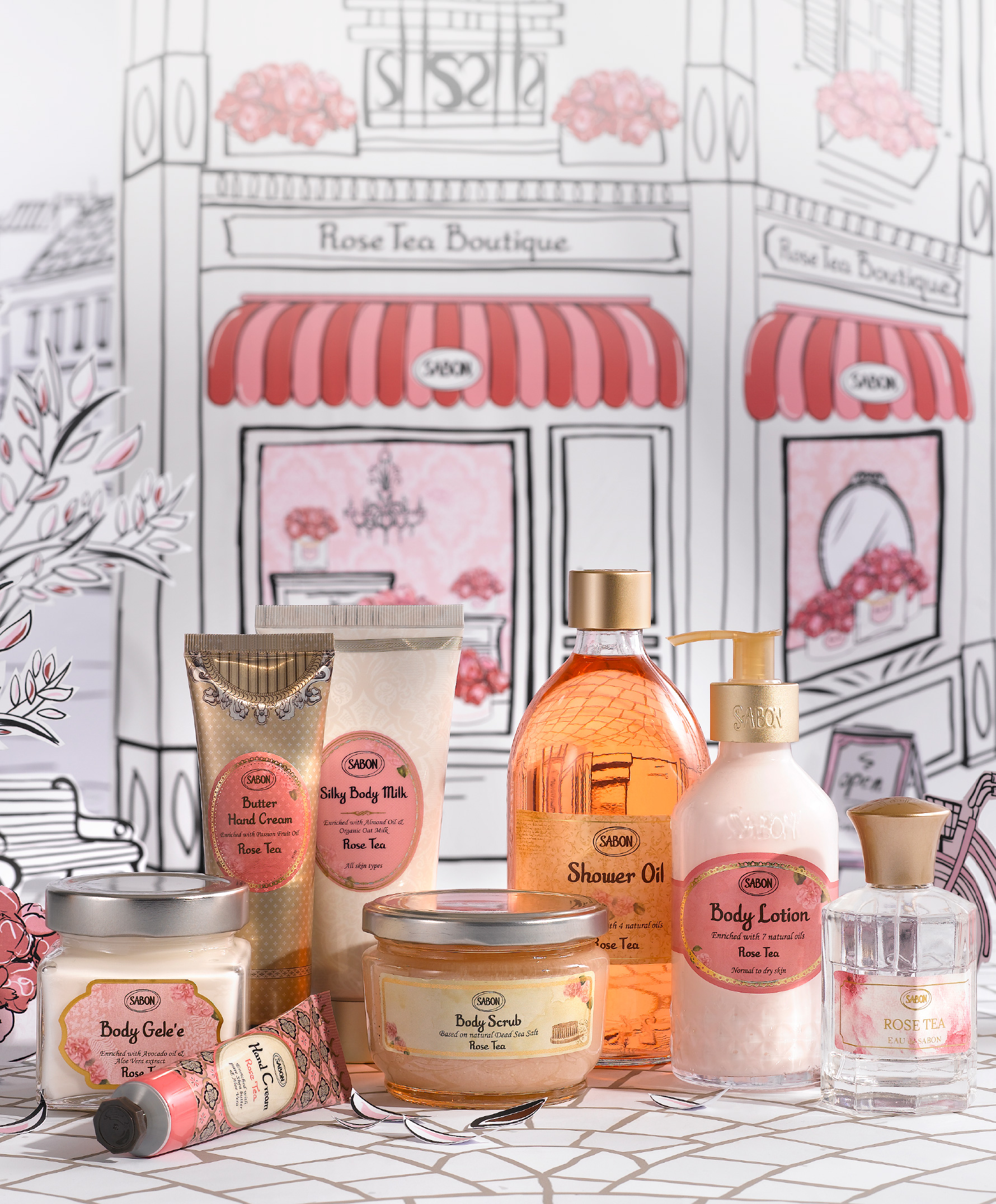 柔らかく包み込む香り ローズティー Sabon サボン 柔らかく包み込む香り ローズティー Sabon サボン