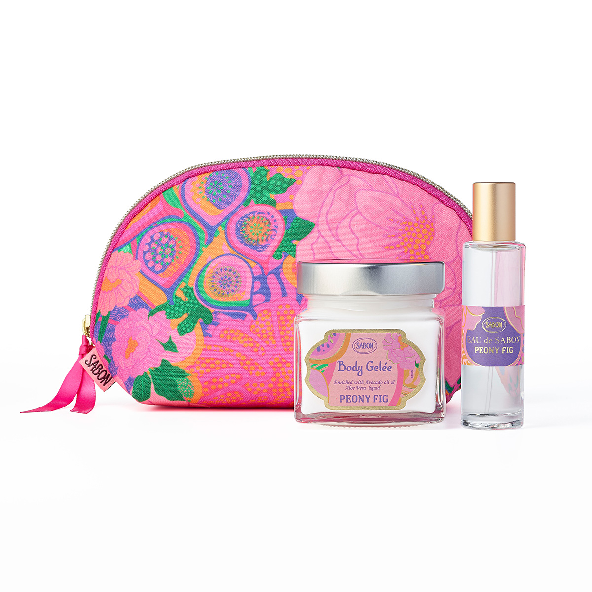 ジューシーサマーペアリングキット (ピオニー・フィグ)』 SABON (サボン) SABON ピオニーフィグ ボディジュレ