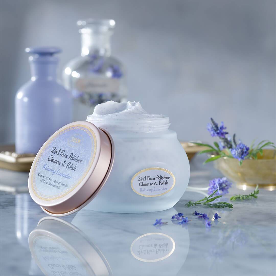 SABON フェイスポリッシャー　インダルジング　スクラブ入り洗顔料　200ml