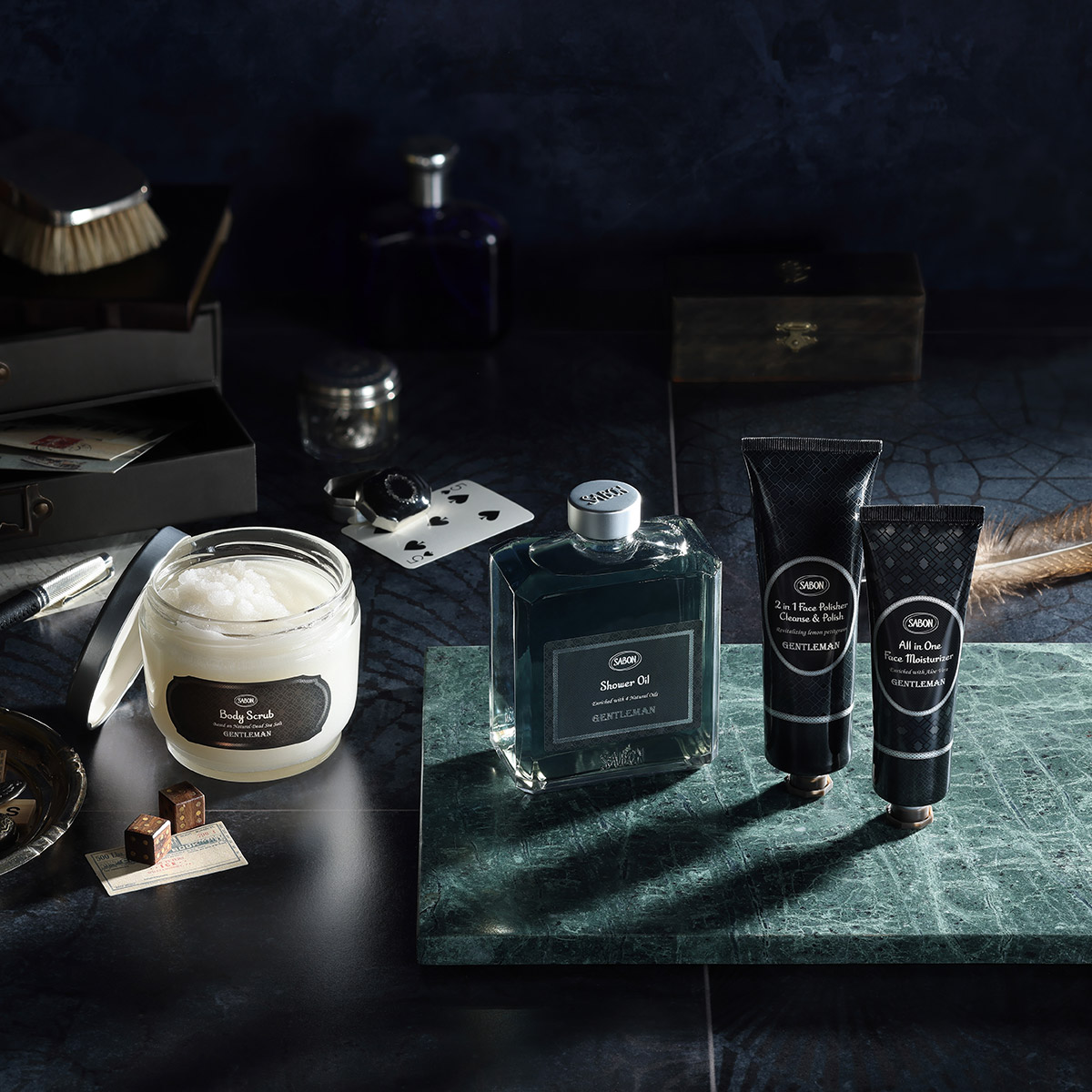 SABON サボン　ジェントルマン　シャワーオイル＆ボディローションセット SABONサボン ジェントルマンシャワーオイル＆ボディローションセット