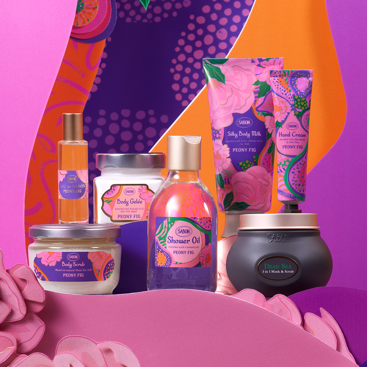 期間限定キャンペーン SABON ピオニーフィグ ハンドクリーム