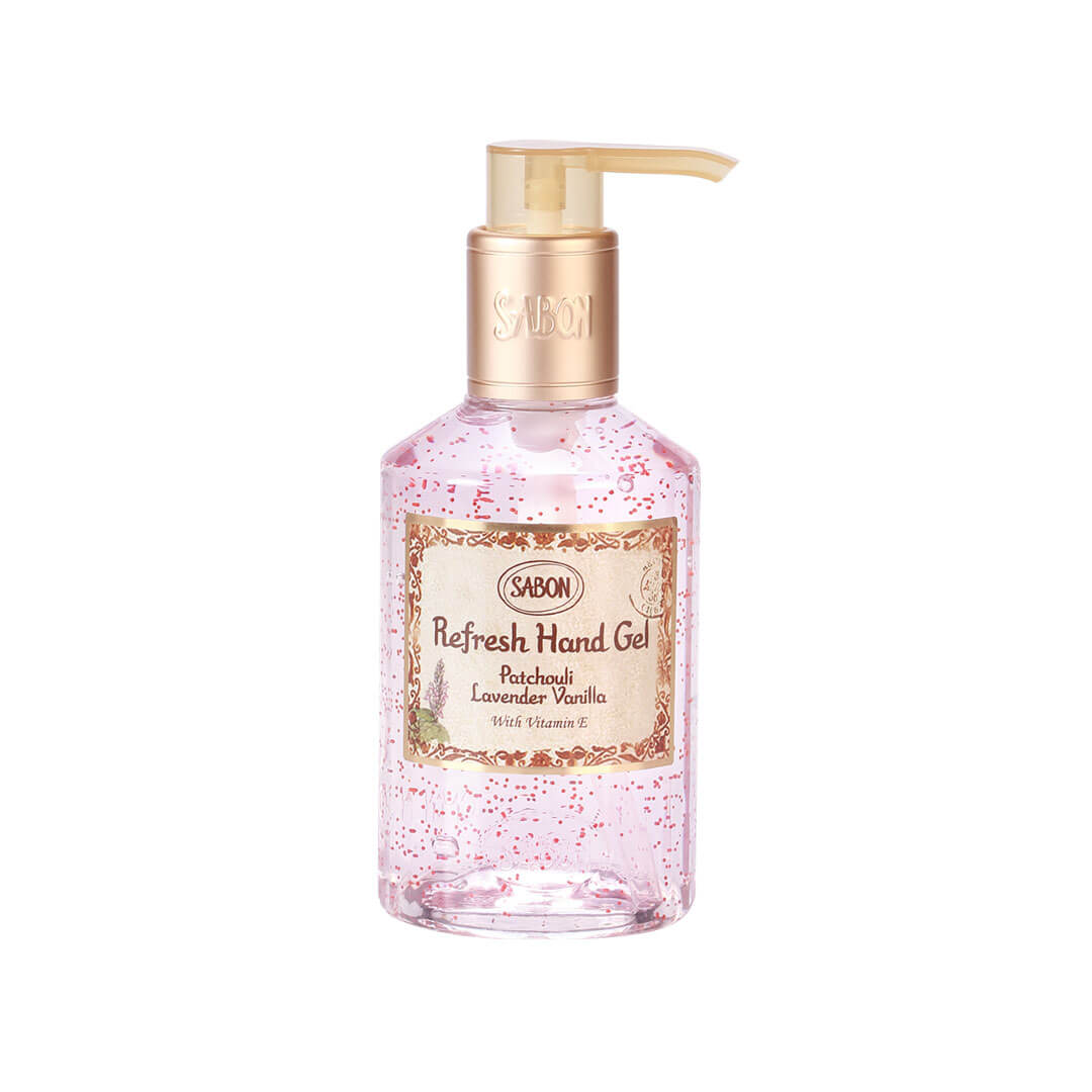 SABON リフレッシュ ハンドジェル パチュリ・ラベンダー・バニラ