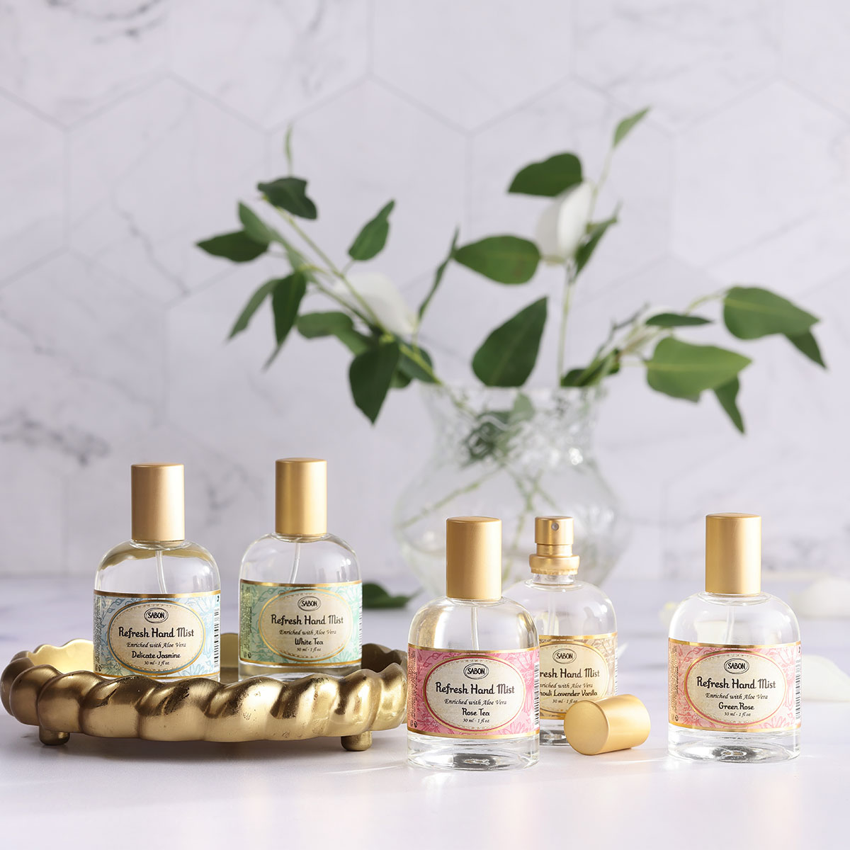 リフレッシュハンドミスト (ホワイトティー)』 SABON (サボン)