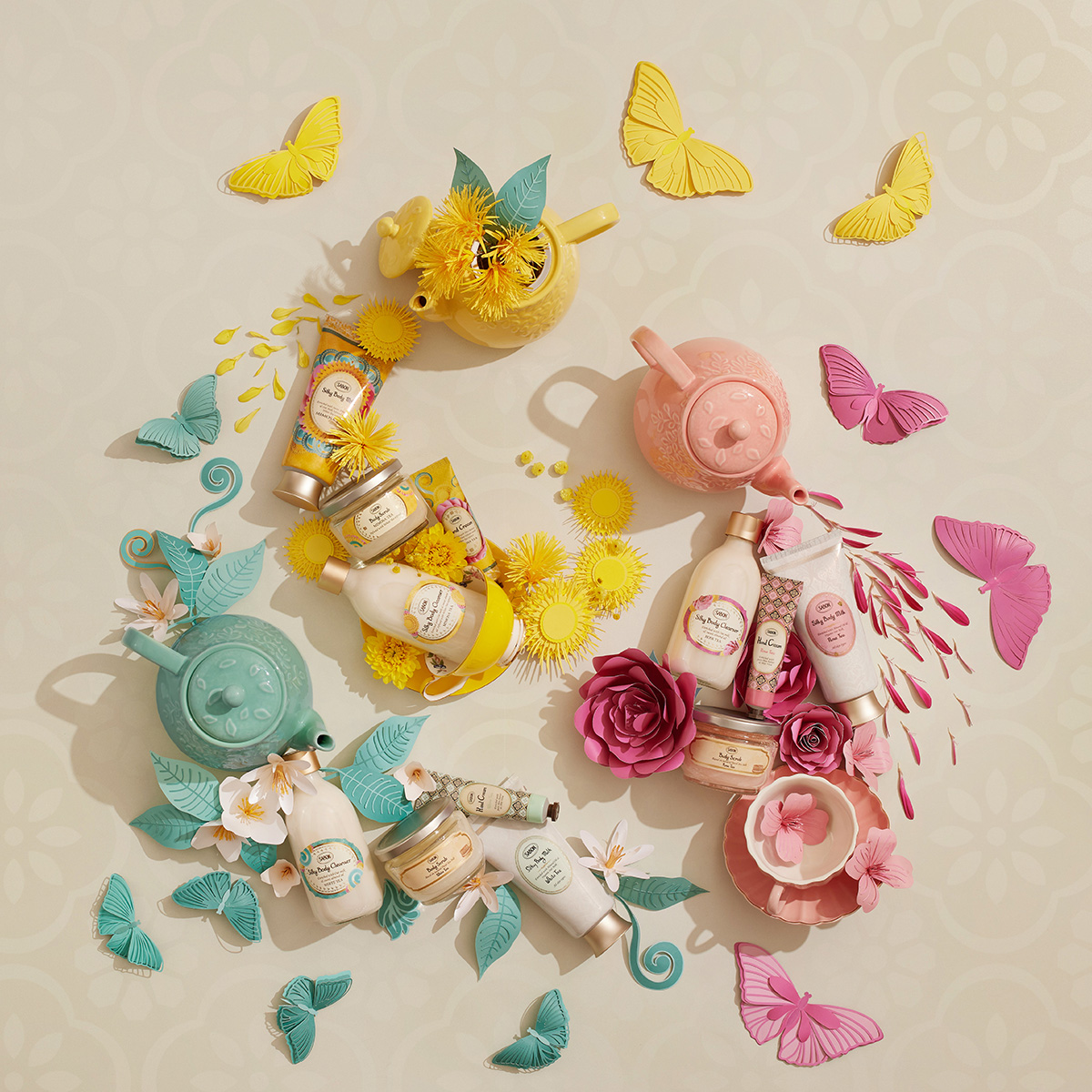 ファッションデザイナー SABON ギフトセット ホワイトティーの香り kead.al