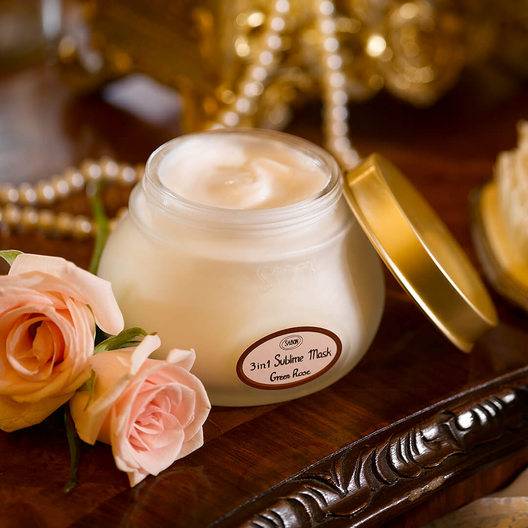Hair Mask Green Rose